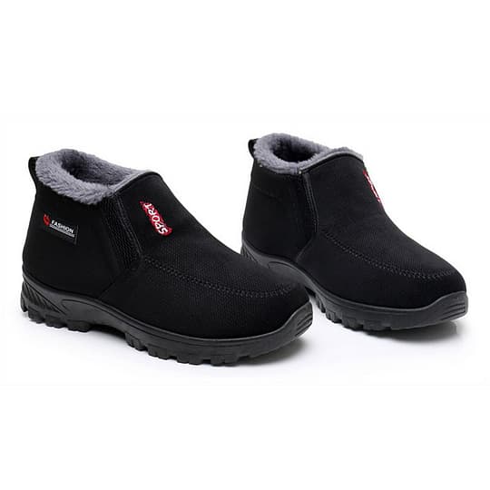 (⏰CLEARANCE SALE 70% OFF) Men's 2024 Winter New Waterproof And Non-Slip Slip-On Warm Cotton Shoes Correction Ankle Support Wide Toe Arch Support Sports Shoes-walkjoyful