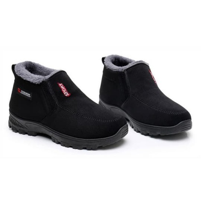 (⏰CLEARANCE SALE 70% OFF) Men's 2024 Winter New Waterproof And Non-Slip Slip-On Warm Cotton Shoes Correction Ankle Support Wide Toe Arch Support Sports Shoes-walkjoyful