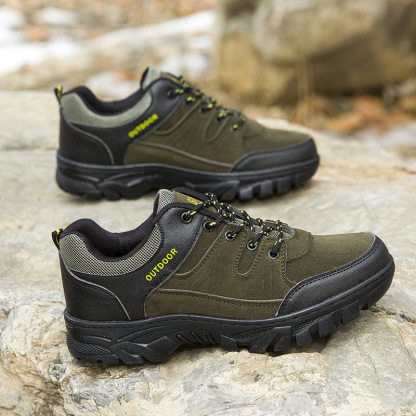 (⏰Limited Time Sale 70% OFF) Men's Outdoor Orthopedic Wide Toe Arch Support Hiking Shoes