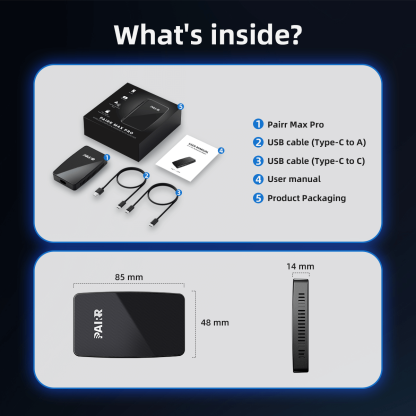 【🔥 2025 New Release 】🎉Pairr Max Pro-YouTube Netflix IPTV Wireless CarPlay/ Android Auto Car Box