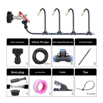 🔥360° Curved Garden Automatic Irrigation System