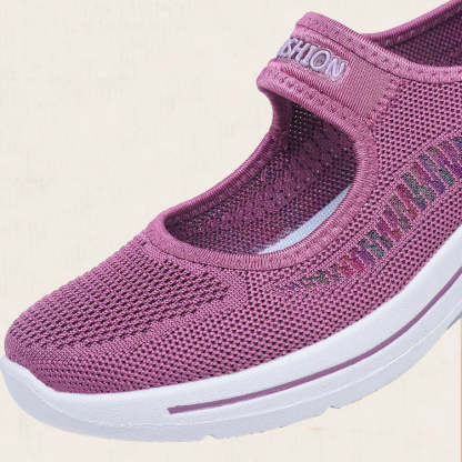 Fashion Hollow Casual Sport Shoes Women Comfort Light Running Women's Shoes Flat Loafers