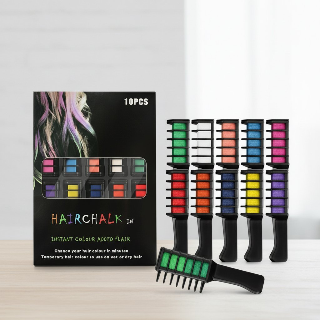 🎅Christmas Pre-sale-49% OFF✨Festive Fun Hair Chalk Combs