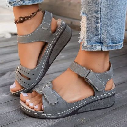🔥Last Day Deal 70% OFF🔥 - Soft & Stylish Wedge Sandals for Effortless Comfort!