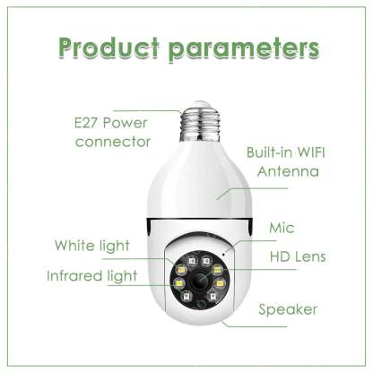 💥5G Wireless Wifi Light Bulb Security Camera 1080P HD-BUY 2 FREE SHIPPING
