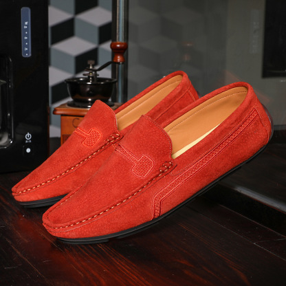 MEN��S COMFORTABLE SLIP-ON CASUAL SHOES-walkjoyful