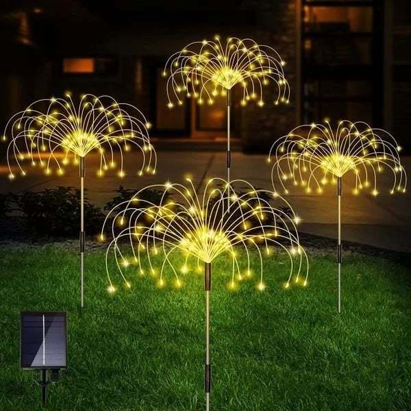 🔥LAST DAY 70% OFF🎁Waterproof Solar Garden Fireworks Lamp