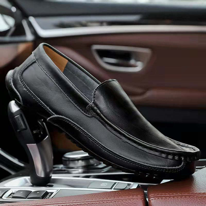 🔥Hot Sale🎁--50% OFF 🎉 Men's Comfy Casual Stylish Driving Style Slip On Leather Loafer