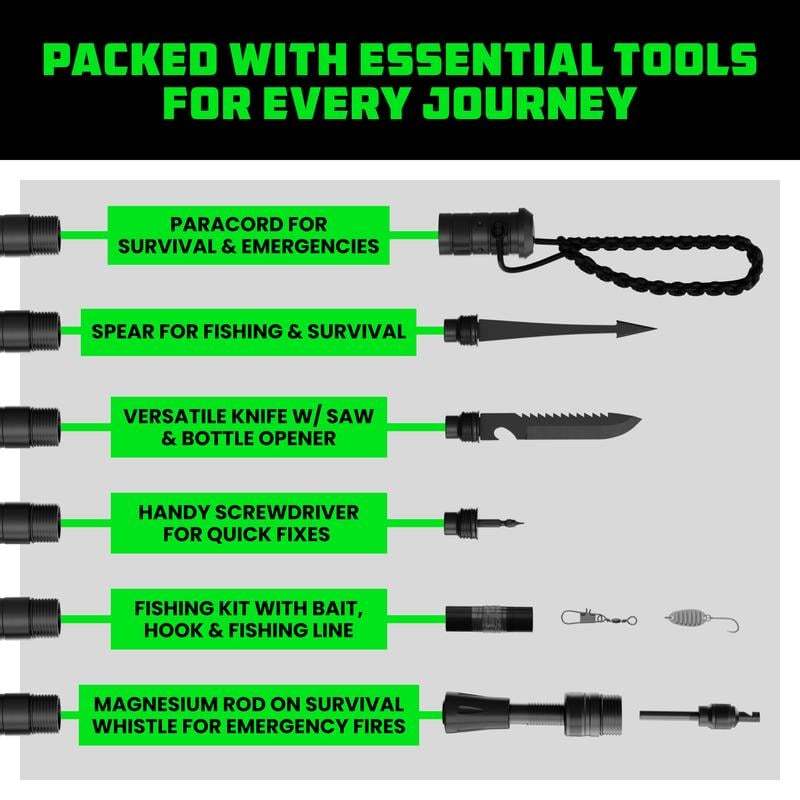 🔥Tactical Hiking Stick(Free Shipping Now)