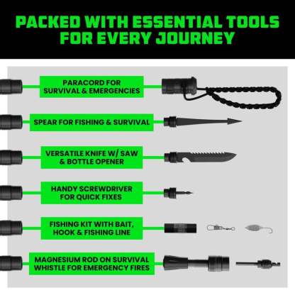 🔥Tactical Hiking Stick(Free Shipping Now)