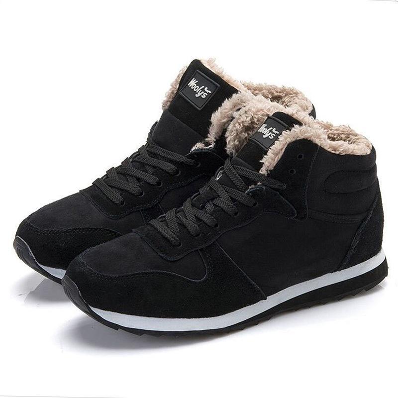[Same style for male&female] Good arch support outdoor breathable warm slip on sneakers