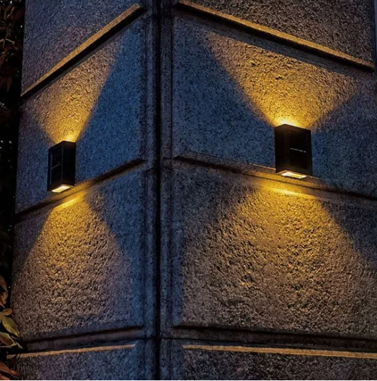 Waterproof Solar Powered Outdoor Patio Wall Decor Light👍BUY MORE SAVE