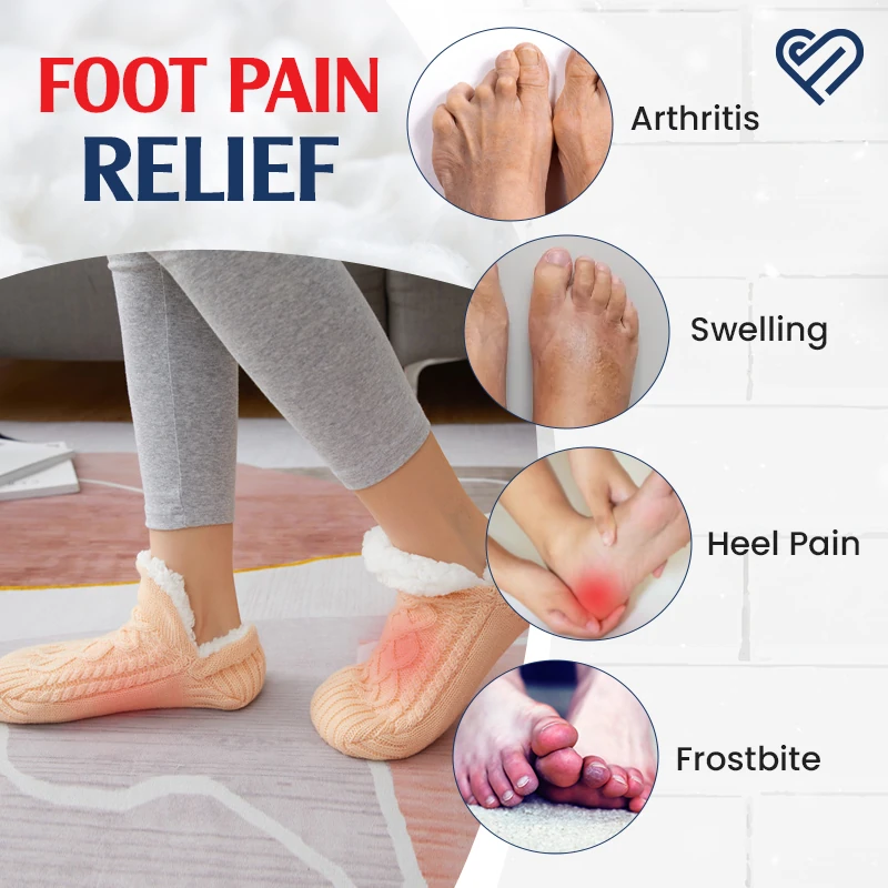 FleeceSox - Fleece-Lined Non-Slip Thermal Slippers Socks-walkjoyful