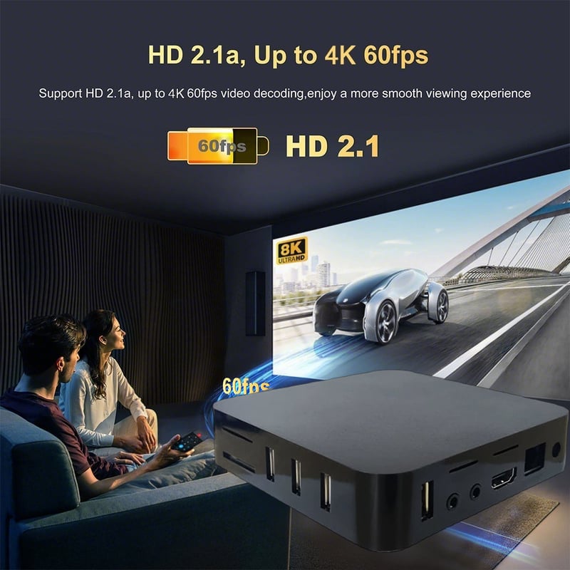 Last Day Promotion 49% OFF⏰4K MAX Smart TV Box