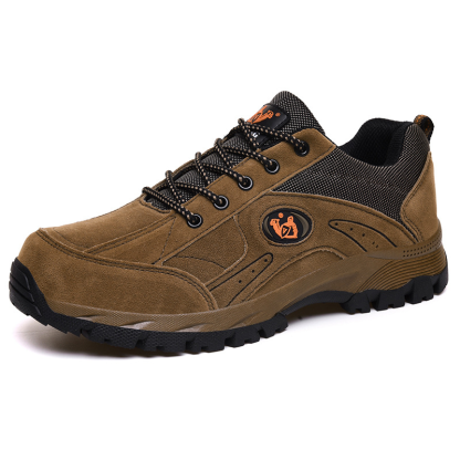 Men's Comfy Arch Support Lightweight Waterproof Non-Slip Hiking Orthopedic Shoes