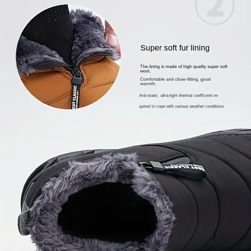 ✨60% OFF TODAY✨Waterproof Boots Comfortable for Winter-walkjoyful