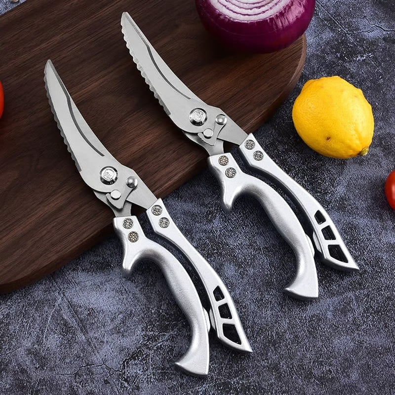 🎄Christmas Sales 49% OFF- 2024 New Germany Heavy Duty Stainless Steel Bone-Cut Scissors