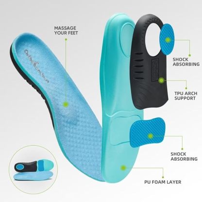 [👨‍⚕️Effect: Relieves Foot Pain] Men's Comfortable Orthopedic Support Shoes Lightweight Waterproof Hiking Work Shoes