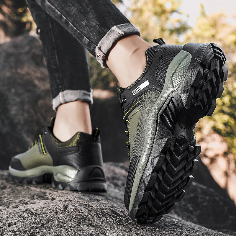 [👨‍⚕️Effect: Relieves Foot Pain] Men's Comfortable Orthopedic Support Shoes Lightweight Waterproof Hiking Work Shoes