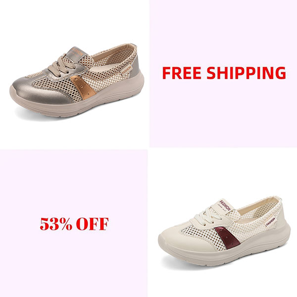 💝LAST DAY 50% OFF⭐Women's Minimalist Mesh Orthopedic Shoes - Light & 