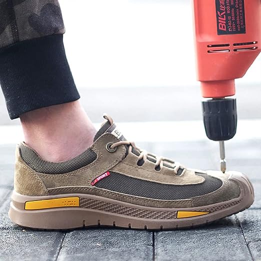 MEN'S LIGHTWEIGHT ORTHOPEDIC SAFETY SHOES