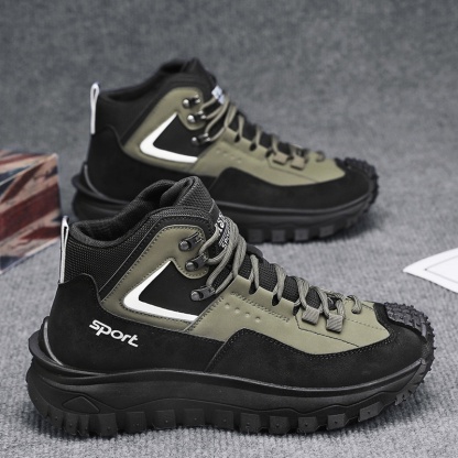 (⏰Limited Time Sale 70% OFF) Men's Outdoor Hiking Boots - Waterproof, Non-Slip, Puncture-Proof And Smash-Proof; Correct Arch Support And Wide Toe - Suitable For Daily Wear And Outdoor Adventures