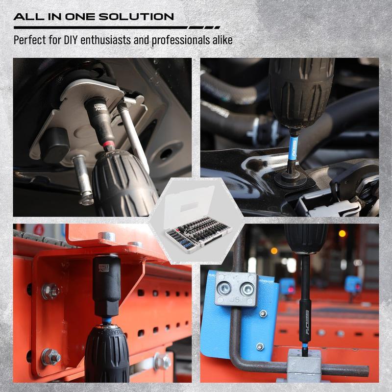 🔥46-Piece Magnetic Impact Nut Driver Set