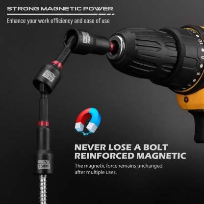 🔥46-Piece Magnetic Impact Nut Driver Set