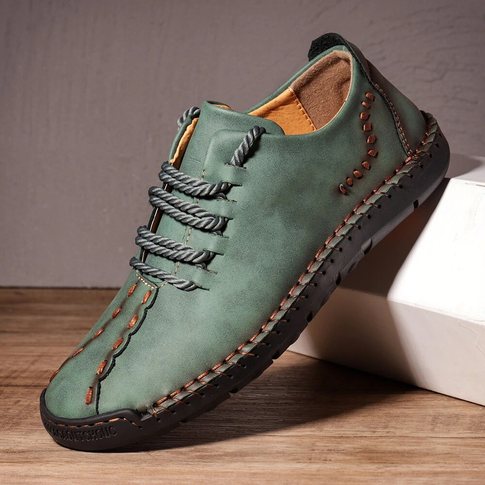 🔥Hot Sale 🎉 Casual Comfy Driving Hiking Slip On Leather Loafer