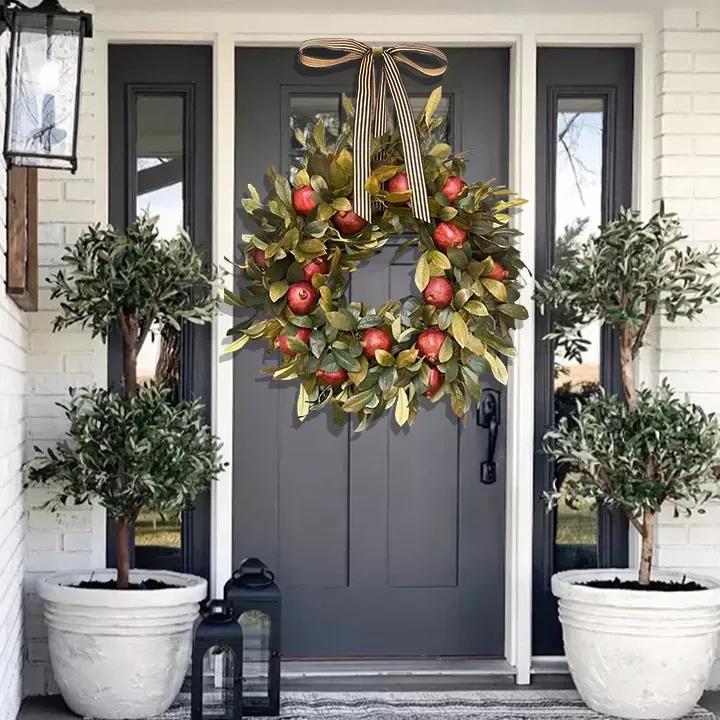 🍁Fall wreath - pomegranate wreath