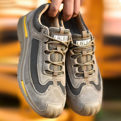MEN'S LIGHTWEIGHT ORTHOPEDIC SAFETY SHOES