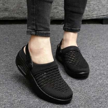 🔥Last Day Promotion 75% OFF🔥Women Walking Shoes Air Cushion Slip-On Shoes