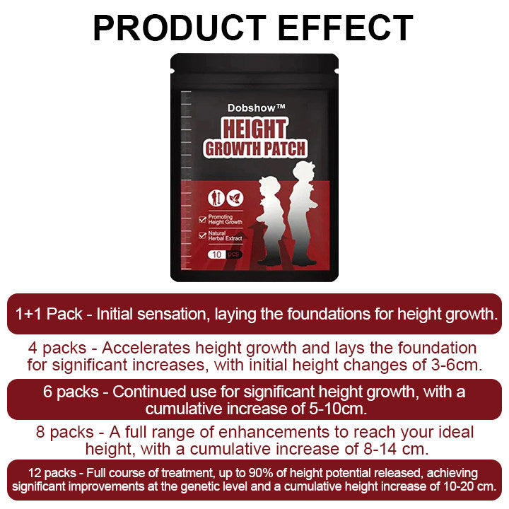 🌿Herbal Height Increasing Foot Patch🚀😍Safe and Effective|Doctor-Recommended🔥🔥🔥