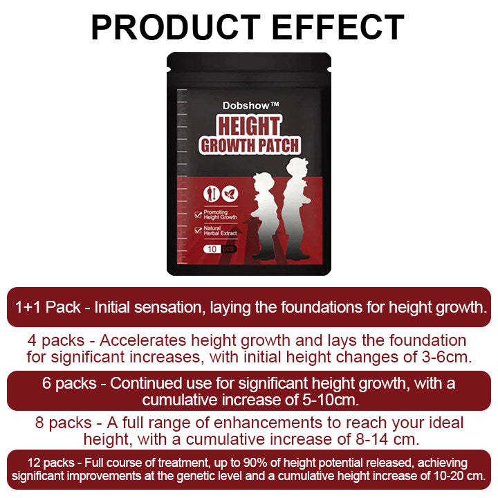 🌿Herbal Height Increasing Foot Patch🚀😍Safe and Effective|Doctor-Recommended🔥🔥🔥