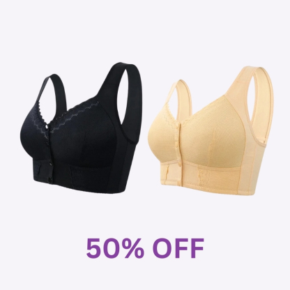 Moona Bra - LAST DAY SALE 80% OFF - Front Closure Breathable Bra for Seniors