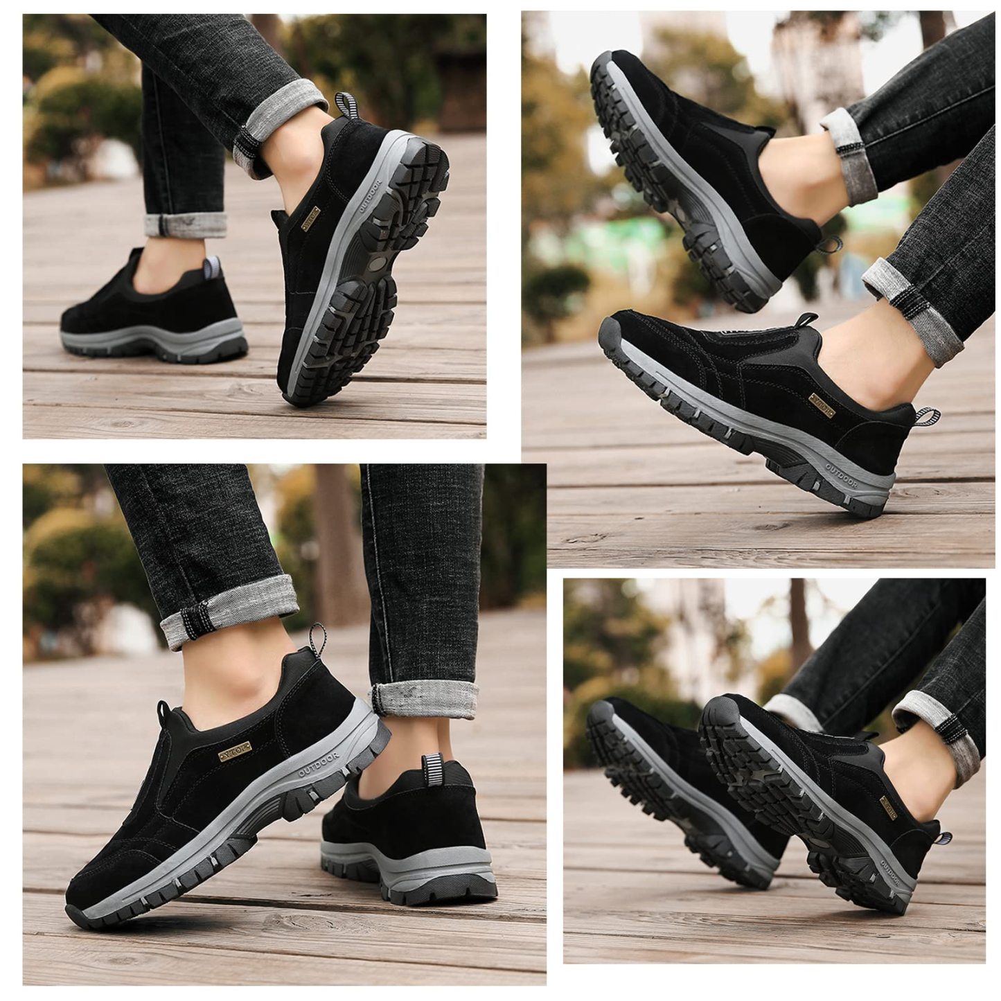 🔥ON THIS WEEK SALE 68% OFF🔥Men's Fashionable Orthopedic Shoes Rubber Casual Shoes（Buy 2 For Free Shipping）-walkjoyful