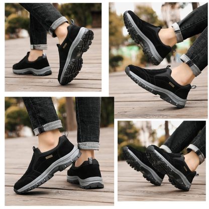 🔥ON THIS WEEK SALE 68% OFF🔥Men's Fashionable Orthopedic Shoes Rubber Casual Shoes（Buy 2 For Free Shipping）-walkjoyful