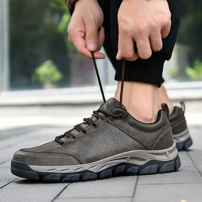 🔥Last Day Promotion 50% OFF 🎁Men's Outdoor Comfy Arch Support Waterproof Walking Shoes
