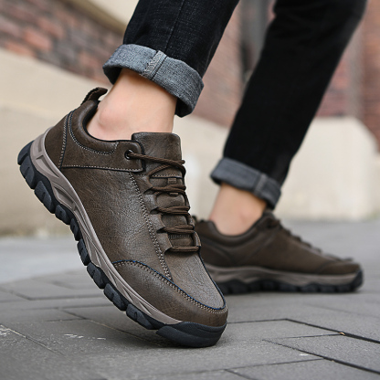 🔥Last Day Promotion 50% OFF 🎁Men's Outdoor Comfy Arch Support Waterproof Walking Shoes