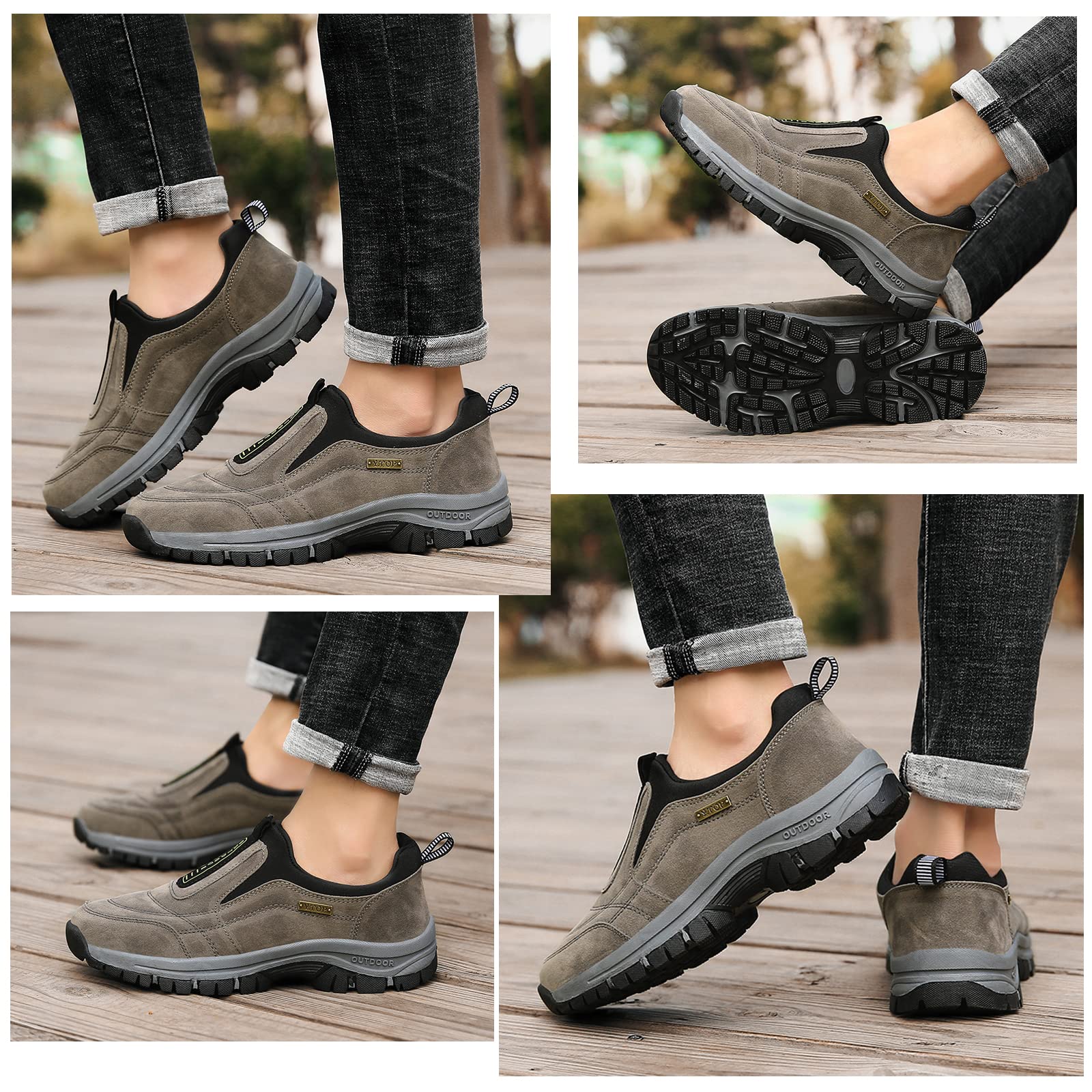 🔥ON THIS WEEK SALE 68% OFF🔥Men's Fashionable Orthopedic Shoes Rubber Casual Shoes（Buy 2 For Free Shipping）-walkjoyful