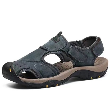 Men‘s Outdoor Casual Leather Beach Sandals