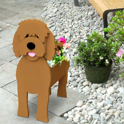 Golden Doodle Planter