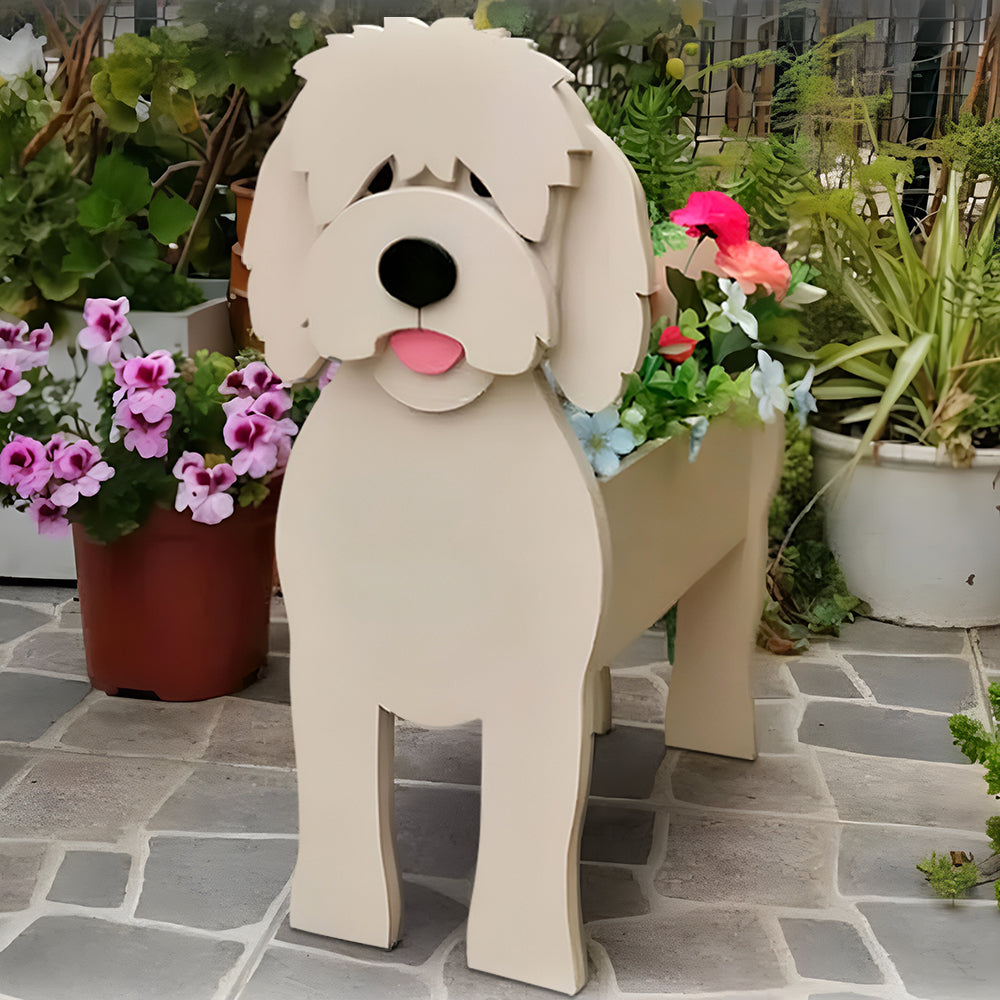 Golden Doodle Planter