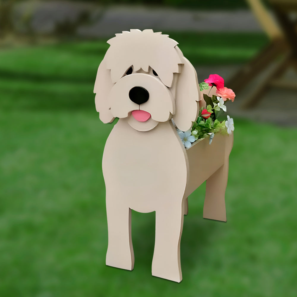 Golden Doodle Planter
