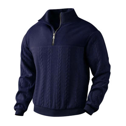 Henry | Premium Quarter Zip Sweatshirt-walkjoyful