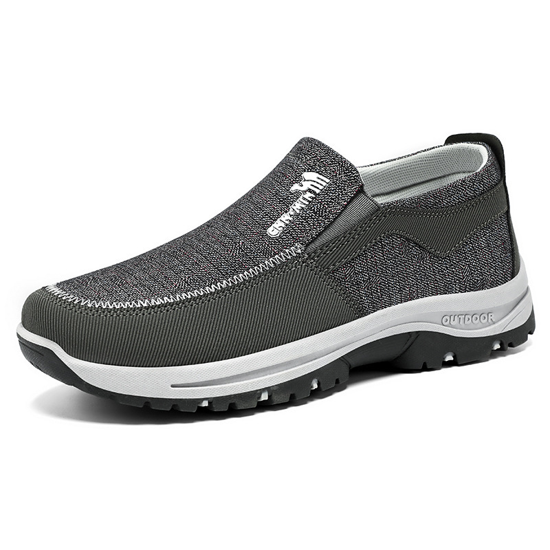 (Limited Time Sale 70% OFF) Men's Slip-On Walking Shoes with Lightweight Cushioned Sole