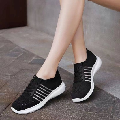 Women Breathable Arch Support Elastic Orthopedic Shoes-walkjoyful