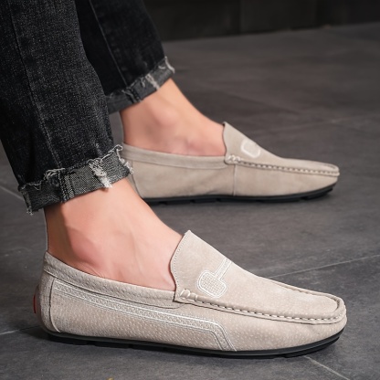 MEN��S COMFORTABLE SLIP-ON CASUAL SHOES-walkjoyful