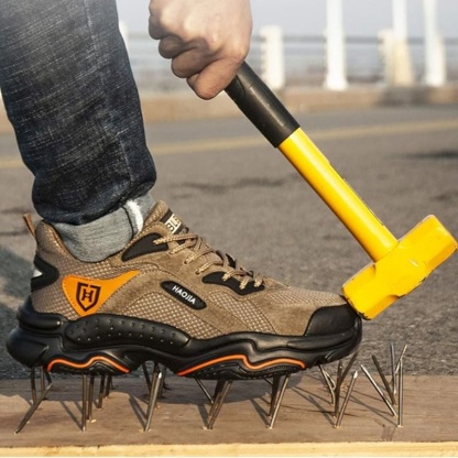⏰Limited Time Sale 70% OFF-Men's Steel Toe Orthopedic Safety Sneakers