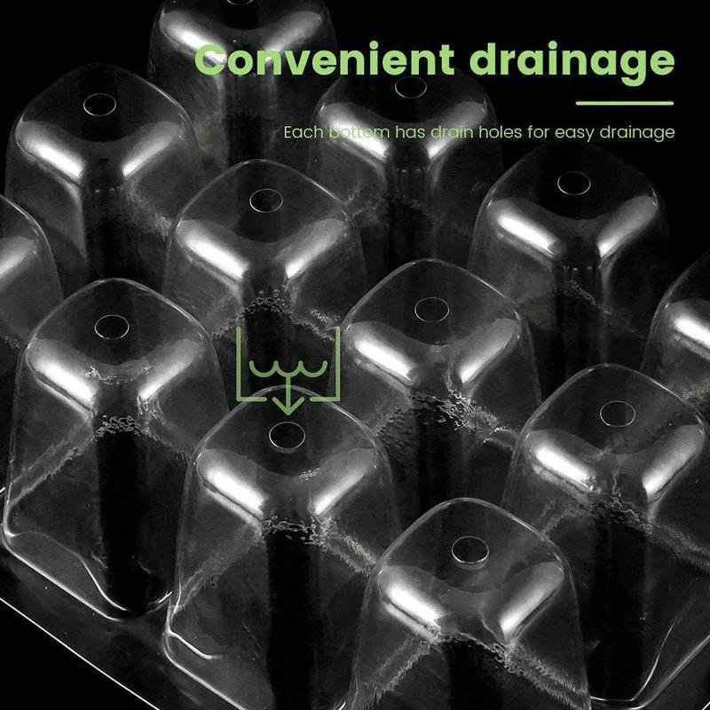 Adjustable Humidity Seed Starter Trays